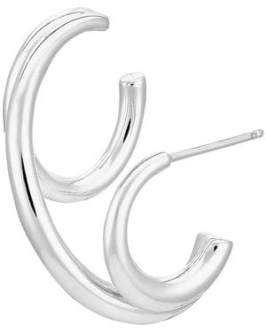 Charlotte Chesnais Triplet Earring - White