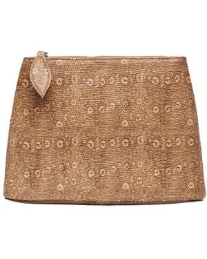 Liffner Zipped Pouch - Brown