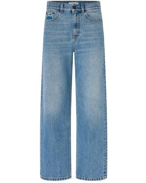 Chloé Wide-Leg Jeans - Blue