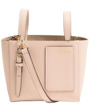 Valextra Micro Bucket Bag - Natural