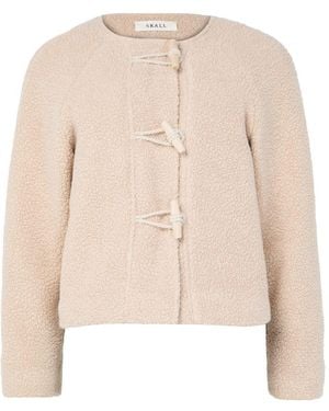 Skall Studio Jacke Wolle Birley - Natur