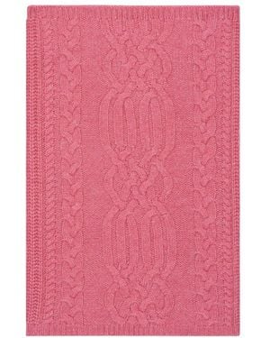 Bompard Cable Knit Neck Warmer - Pink