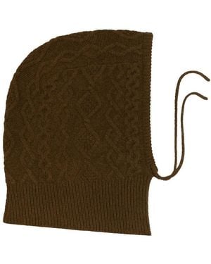 Bompard Cagoule À Torsades - Vert