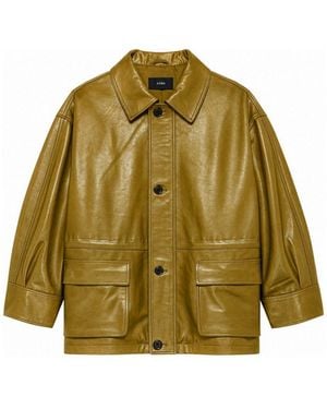 Arma Maeve Leather Jacket - Green