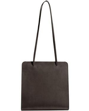 Faune Lisse Tote Bag - Black