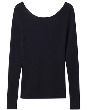 Bompard Pullover Aus Kaschmir Mit Dekolleté Im Rücken - Blau