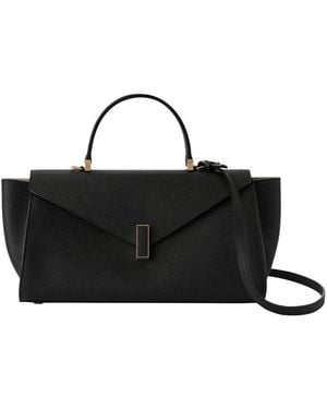 Valextra Iside Editor Handbag - Black