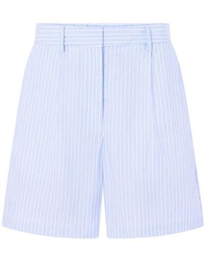 Twp Henry St Striped Shorts - Blue