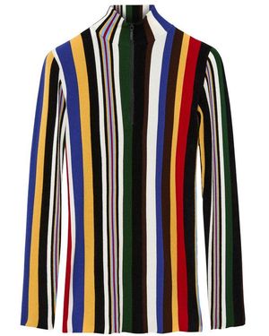 Loewe Langärmeliges Top Mit Printmotiv - Blau