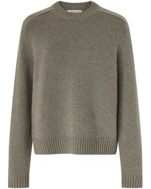 Twp New Jill Round Neck Cashmere Sweater - Gray