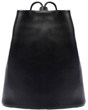 The Row Joe Leather Backpack - Black
