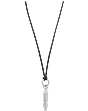 Lemaire Acme Whistle Necklace - Metallic