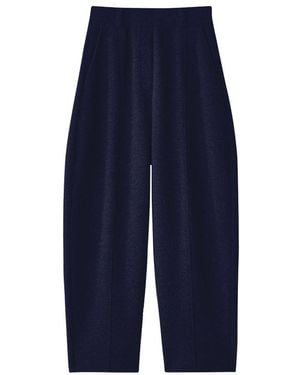 Lisa Yang Wrenda Wide-Leg Cashmere Pants - Blue