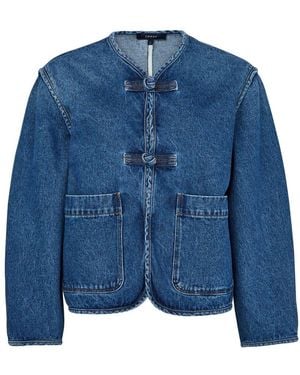 Soeur Agatha Denim Jacket - Blue