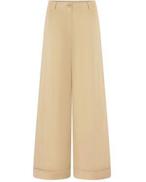 Twp Delilah Straight Pants - Natural