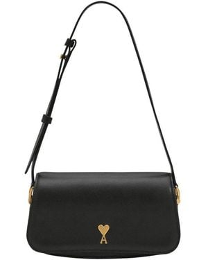 Ami Paris Schultertasche Paris Paris - Schwarz