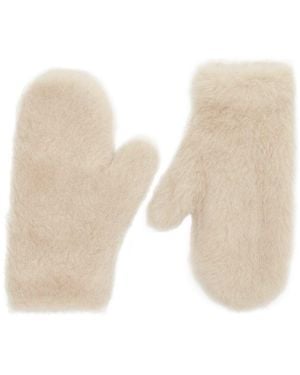 Max Mara Ombrato Gloves - Pink