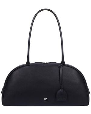 Courreges Monday Shoulder Bag - Black