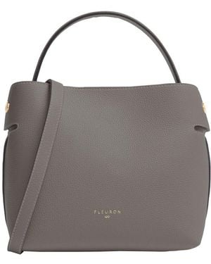 Fleuron Sac Medium Swann - Gris