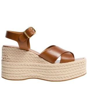 Chloé Espadrilles Isla - Marron