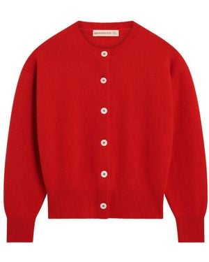&Daughter Cardigan Col Rond Ada - Rouge