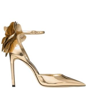 Jimmy Choo Marja 100 Pumps - Metallic