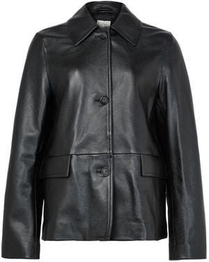 TOTEME Leather Jacket - Black