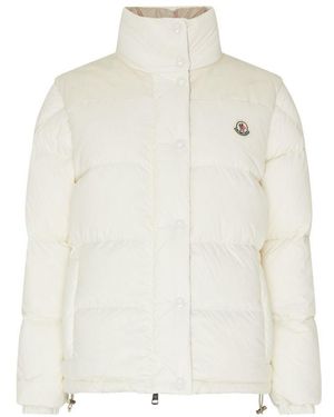 Moncler Reversible Puffer Quilted Jacket - White