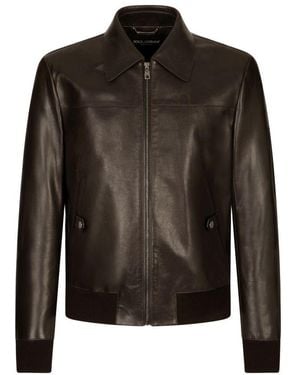 Dolce Gabbana Leather jackets for Men Online Sale up to 55 off Lyst Canada