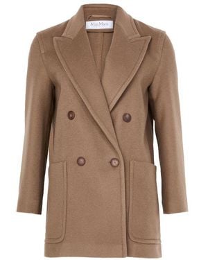 Max Mara Deletta Coat - Brown