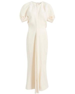 KHAITE Ria Maxi Dress - White