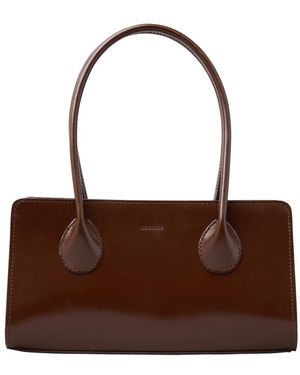 LIE STUDIO Sac Porté Épaule Lou - Marron