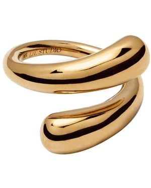 LIE STUDIO Ring Victoria - Schwarz