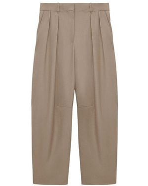 Loewe Barrel-Jeans Aus Wolle - Braun