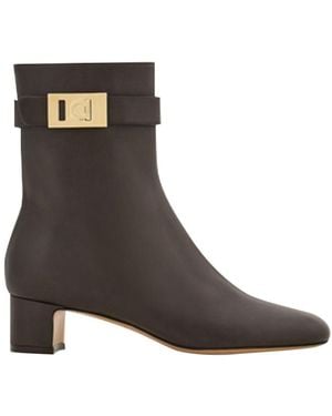Ferragamo Stiefeletten Elizia 40 - Braun