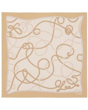 Loewe Foulard À Imprimé - Neutre