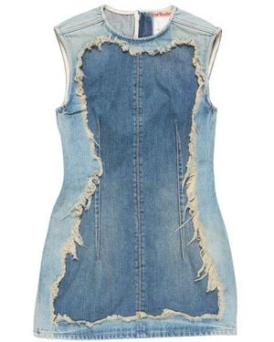 Acne Studios Denim Mini Dress - Blue