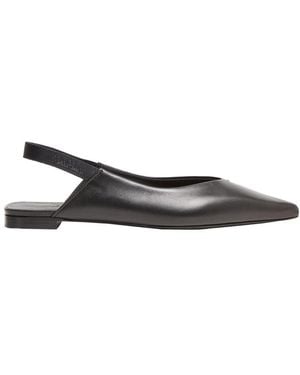 Max Mara Logo Pumps - Brown