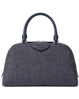 Givenchy Antigona East West Medium Bag - Blue