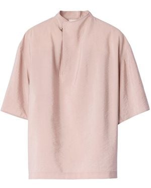 Lemaire Top With Soft Collar - Pink