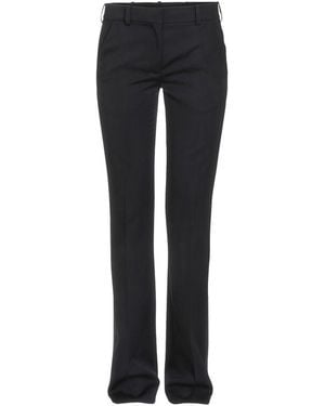Balmain Anzughose Aus Satinierter Wolle - Schwarz