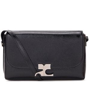 Courreges Naplack Icotype Bag - Black