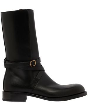The Row Jodhpur Boots - Black