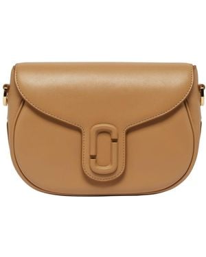 Marc Jacobs Sac The Covered J Marc Saddle Bag - Neutre