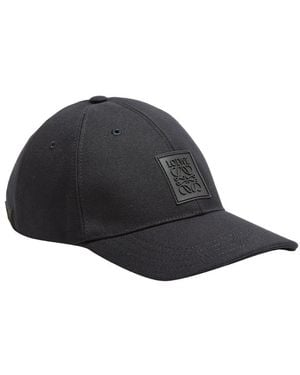 Loewe Cap Mit Patch Aus Canvas - Schwarz