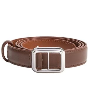 LIE STUDIO Breiter Gürtel Georgia - Braun