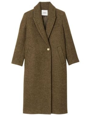 Ba&sh Koala Coat - Green