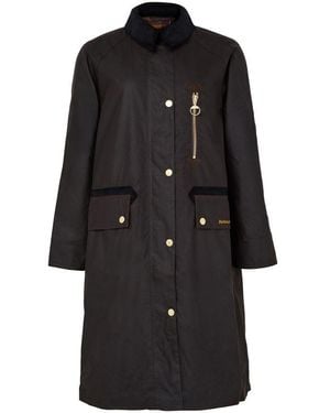 Barbour Manteau Cirée Evette - Noir