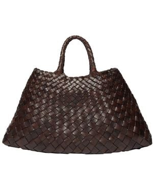 Dragon Diffusion Kleine Cabas-Tasche Santa Croce - Braun