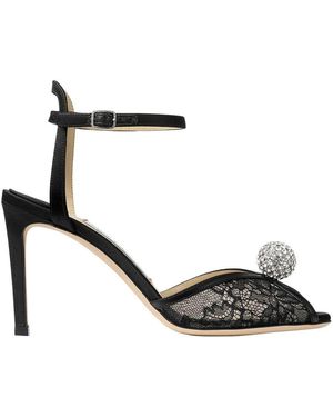 Jimmy Choo Sandales Sacora 85 - Noir